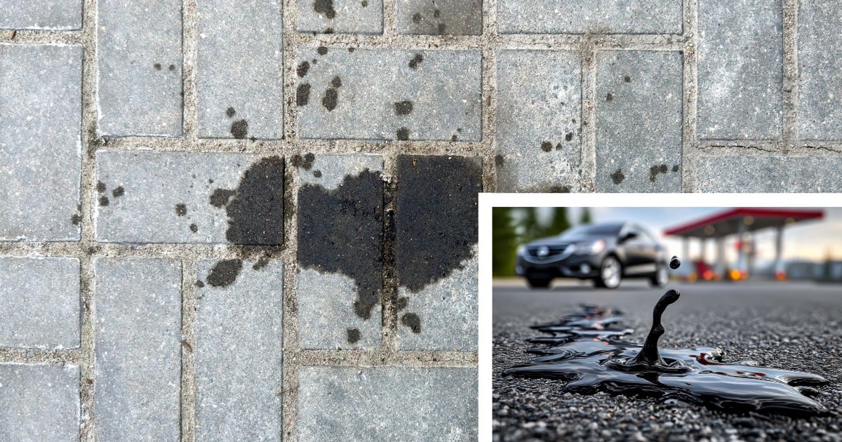 How To Remove Oil From Block Paving